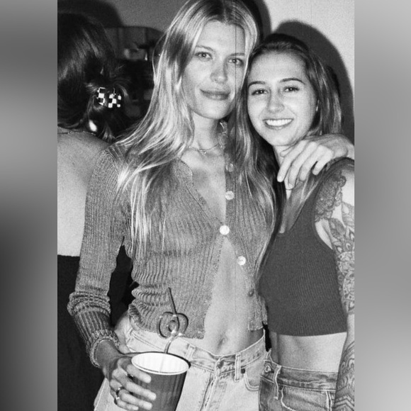 NWT Calle Del Mar Ribbed Pant in Chocolate - Picture 12 of 15